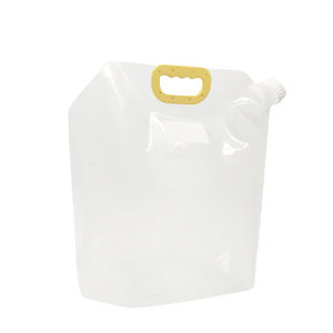 Nueva Bolsa de Agua Plegable Portátil, Bolsa Transparente para Bebidas con Boquilla para Acampar al Aire Libre, Bolsa Reutilizable para Agua - Product Image 4
