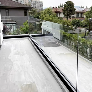 Barandillas y Pasamanos <span class=keywords><strong>de</strong></span> Aluminio Premium con Perfil en U <span class=keywords><strong>para</strong></span> Balcón y Escaleras - Product Image 3