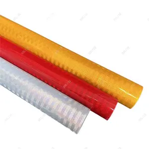 1.22m*45.7m Acrylic Micro Prismatic Self Adhesive Warning EGP Engineer Grade Yellow Reflective Sheeting For Road Signs