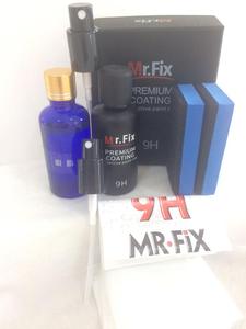 มิสเตอร์ FIX9H แพ็คเกจเคลือบคริสตัลสำหรับยานยนต์ พร้อมน้ำยาขจัดคราบกันน้ำ ป้องกันรอยขีดข่วน 50 มล.+50 มล. - Product Image 2