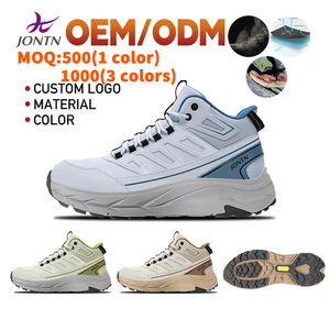 冬秋ユニセックスショートブーツミッドカーフ軽量滑り止めトレッキングハイキング男性と女性向けのアイゼン対応 - Product Image 1