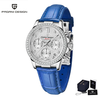 Pagani Design PD-1730 1730 Damen Japan Quarz Armbanduhr Wasserdicht Luxus Vintage Mädchen Armbanduhren für Damen Reloj + Box