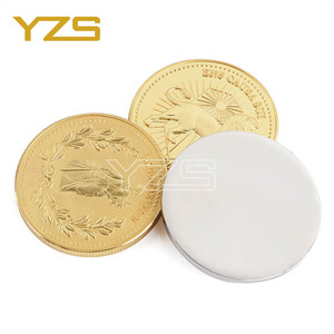 Sello de diseño 999 plata en blanco brillante muestras gratis monedas recuerdo dorado comercio moneda estampada - Product Image 4