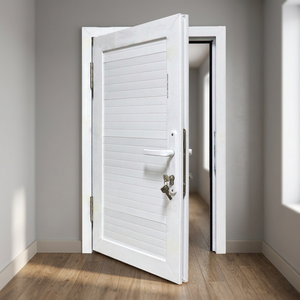 ประตูบานเปิดกระจก UPVC ยี่ห้อ HOFFEN ขนาด 81x205 ซม. กันเสียง กันน้ำ ป้องกันความร้อน ผลิตในประเทศไทย เหมาะสำหรับอพาร์ทเม้นท์ ดีไซน์ทันสมัย - Product Image 3