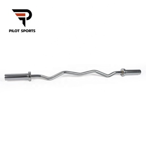 Thanh Tạ EZ Curl Thể Thao Bằng Thép Không Gỉ Pilot Chất Lượng Chuyên Nghiệp - Product Image 1