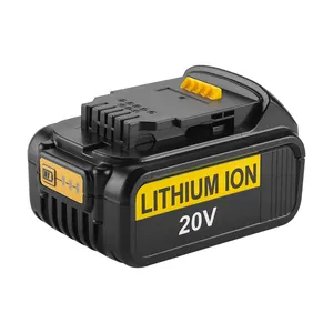 20V 4000mah remplacement de l'alimentation De-walt outil Li-ion batterie pièces sans fil DCB200 DCB201 pour batterie de perceuse sans fil Dewalt