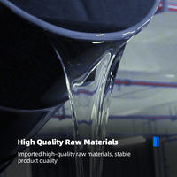 Résine photopolymère résistante de type nylon Inslogic, excellente résistance à la traction, impression facile, résine pour imprimante 3D, épaisseur de couche de 0,05 mm