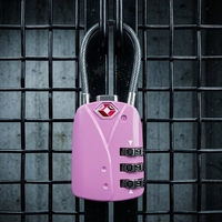 Cadenas à combinaison fiable en alliage de zinc, serrure de sécurité à 3 chiffres pour casier de gym et valise de voyage