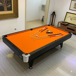 Factory Direct Sales Spot Wholesale 9ft Billiard Table For Home Use American Black 8 Billiard Table