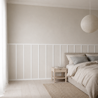 Panel Dinding Wainscoting PS Anti Lembab, Anti Jamur, Tahan Air, Langsung dari Pabrik untuk Dekorasi Dinding Interior Basement