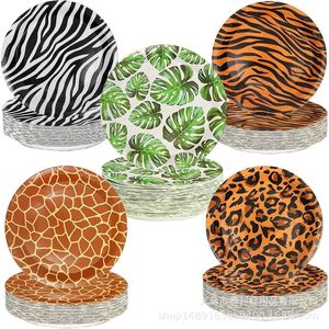 Leopard Zebra Tiger Print <b>Paper</b> Napkins Disposable Party Supplies For Celebration Events - Product Image 2