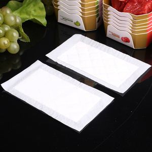 Disposable Eco-Friendly Absorbent <b>Pads</b> Fresh Food Blood Absorption <b>Paper</b> Soaker Meat Packing <b>Pads</b> - Product Image 1