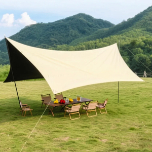 Trong suốt/Oxford mọng nước mưa vải dày bạt không thấm nước ngoài trời dù để che nắng mưa bóng râm buồm Net - Product Image 1