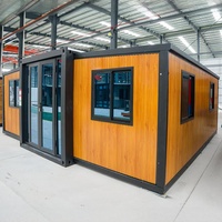 Maison conteneur scandinave préfabriquée extensible WinFair 2 chambres, conteneurisé pour villa auto-construite / habitation résidentielle