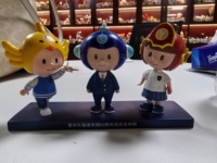 Figurines d'anime personnalisées en résine créative version Q, lapin ballon, ornement décoratif, vente en gros