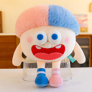 Lote de existencias de peluche suave pelo frito Dopaan <span class=keywords><strong>ojos</strong></span> loco bebé feo muñeco de peluche divertidos juguetes de peluche muñecas al por mayor muñeca de algodón de dibujos <span class=keywords><strong>animados</strong></span> - Product Image 4