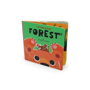 <span class=keywords><strong>Libro</strong></span> de Sonidos Interactivo en <span class=keywords><strong>Blanco</strong></span> y Negro para Niños, Aprendizaje de Animales - Product Image 5