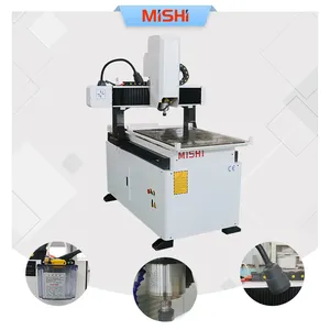 MISHI 3軸ミニ6090金属CNCルーター金属アルミニウムフライス加工用小型600x900mmCNCルーター切断彫刻機