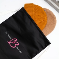 Sac Antipoussière de Luxe Sur Mesure en Coton, Velours, Satin, Daim ou Soie avec Cordon de Serrage pour Chaussures et Sacs à Main