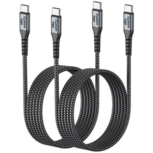 Factory Small MOQ 60W 3A Fast Charging <b>Data</b> <b>Cable</b> USB <b>Cable</b> SUNGUY CE Certified Braided USB C <b>Cable</b> for EU Market - Product Image 1