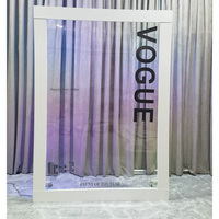 Cabina de Fotos Vogue para Fiestas de Cumpleaños con Entrega Rápida, Video Selfie, Accesorios Gratuitos, Cabina de Fotos Abierta para Fiestas