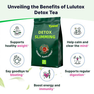 Thé minceur de haute qualité à base de plantes, complément alimentaire, apportant de l'énergie, gestion du poids, nettoyage, détoxification, perte de poids - Product Image 3