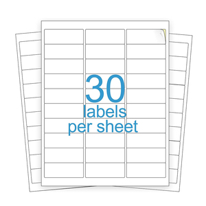 Trắng trống tự dính A4 30 lên nhãn 1x2 <span class=keywords><strong>5</strong></span>/8 Sheets 8.5x11 "vận chuyển Sticker mã vạch SKU địa chỉ nhãn - Product Image 3