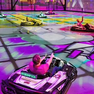 Máquina de Juego Interactiva de Carreras de Karts con Proyección AR, Battle Snake Go-Karting, para Parques Temáticos - Product Image 2
