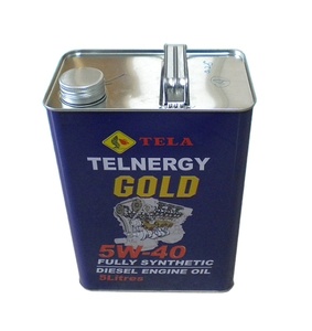 Commercio all'ingrosso di alta qualità 4L <span class=keywords><strong>olio</strong></span> Motore piazza barattolo di latta <span class=keywords><strong>olio</strong></span> auto può con pressione in metallo del motore coperchio e maniglia - Product Image 5