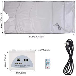 Couverture de Sauna Thermique à Vapeur pour Drainage Lymphatique et Détoxification, Prix Usine, pour Perte de Poids, Usage Domestique aux États-Unis - Product Image 4