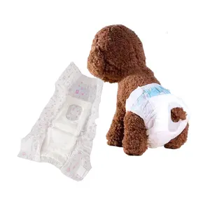 Factory Wholesale Low Price Female Dog Disposable Diaper Pads Waterproof Diaper For Dogs