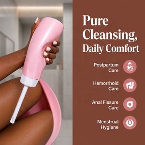 Bidet de voyage manuel en plastique EVA avec logo personnalisé, bouteille périnéale inversée pour l'hygiène quotidienne des femmes, bouteille péri-urinaire - Product Image 2