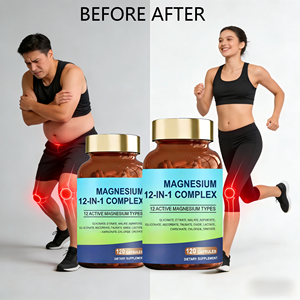 <span class=keywords><strong>Integratore</strong></span> di Magnesio OEM, Complesso di Magnesio Elementare 12 in 1, Capsule di Magnesio per Adulti - Product Image 2