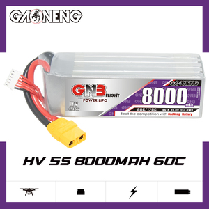 GNB GAONENG LiHV 7500mAh 5S 19V 60C 120C XT90 RC LiPo Battery RC Car Drone Truggy Truck Airplane Helicopter MultiCopter <b>Boat</b> - Product Image 2