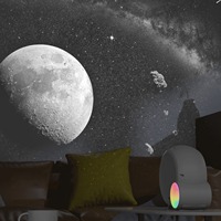 Projecteur d'étoiles galaxie planétarium intelligent pour la maison, 13-en-1, mini lampe LED ciel étoilé, lampe de nuit moderne à brancher pour chambre à coucher