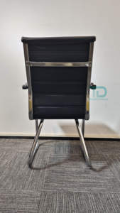 Nouvelle Chaise de <span class=keywords><strong>Bureau</strong></span> Foshan sans Roulettes en Tissu Mesh pour Réunions, Réceptions, Visiteurs, Événements et Conférences - Product Image 4