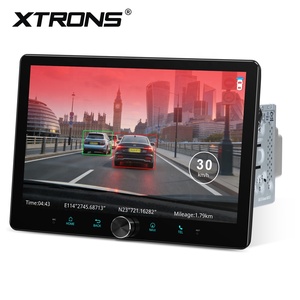 XTRONS 10.1 Inch 2+64GB HD Input QLED 1280x800P Fully Laminated Screen Built-in ADAS Universal Double Din Android Car Stereo - Product Image 4