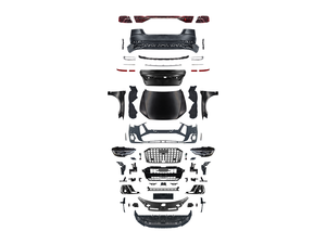 ชุดแต่งคุณภาพสูงรุ่นใหม่ล่าสุดสำหรับ <span class=keywords><strong>Audi</strong></span> <span class=keywords><strong>A8</strong></span> ปี 2011-2017 อัพเกรดเป็น <span class=keywords><strong>A8</strong></span> Horch <span class=keywords><strong>2023</strong></span>+ กันชนหน้า/หลัง กระจังหน้า สเกิร์ตข้าง  ตรงรุ่น 100% 1 ชุด - Product Image 1