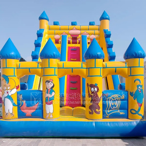 <span class=keywords><strong>Château</strong></span> <span class=keywords><strong>gonflable</strong></span> d'extérieur pour enfants, adapté à l'utilisation en intérieur et en extérieur, idéal pour les aires de jeux, les halls de centres commerciaux - Product Image 6
