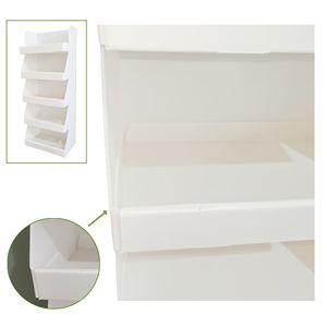 कार्यालय और विपणन के लिए इको-फ्रेंडली खोखले शीट डिस्प्ले रैक, हल्के और टिकाऊ ब्रोशर धारक - Product Image 5