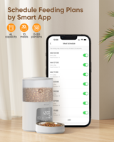Nouveau Wifi AppSmart automatique chat chien mangeoire pour animaux de compagnie 4L/6L famille automatique chat mangeoire bols pour animaux de compagnie mangeoires