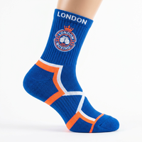 Chaussettes de sport d'extérieur pour l'entraînement, pour le football, le tennis, le basketball, le golf, tricotées, respirantes, en Spandex/Nylon, robustes, hauteur genou