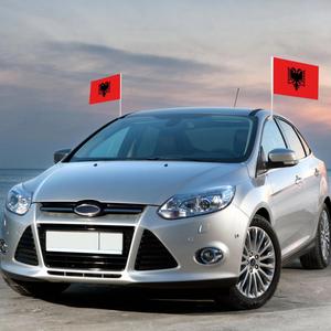 Cheap Price Albania Car Window <b>Flag</b> 12x18inch Custom Logo with High Material - Product Image 3