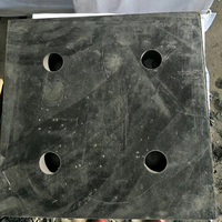 Coussinet de roulement en caoutchouc Isolation des vibrations Bloc d'amortissement en caoutchouc pour pont