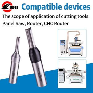 1/2 "Shank nén xoắn ốc 3-Flute Carbide-Tipped Router bit dao cạo sắc nét chính xác Chip-phóng tia tráng phay Cutter - Product Image 2