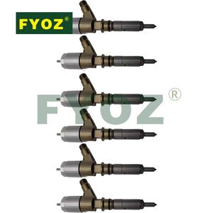 6 pezzi iniettore di carburante 2645 a753 per bulldozer CAT CAT <span class=keywords><strong>D6K</strong></span> LGP <span class=keywords><strong>D6K</strong></span> XL serie pista - Product Image 1