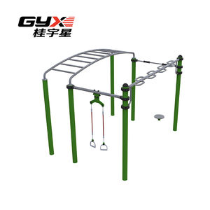 Station d'entraînement de calisthénie en acier pour <span class=keywords><strong>parc</strong></span> public, équipement de fitness extérieur pour entraînement de rue, OEM/ODM acceptés - Product Image 6