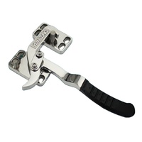 SK1-602 Serrure de compression pour chambre d'essai avec poignée en acier inoxydable poli brillant pour four