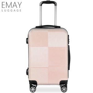 Bộ Vali Du Lịch Thời Trang 20/24/28 Inch Bộ Vali Tổng Thống Abs + Pc Trên Bánh Xe Đàn Ông Cabin Mang Theo Xe Đẩy Hộp Hành Lý Lăn - Product Image 4