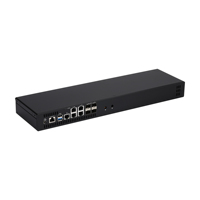 Serveur en rack 1U Q20300S9 C3758R Pare-feu Pfsense 4* 10GbE SFP+ et 5* 2.5GbE LAN NAS/VMS Mini PC
